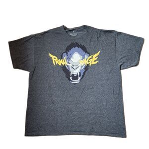 Lootcrate Overwatch Short Sleeve Gamer T-Shirt | Men’s 2XL Gray